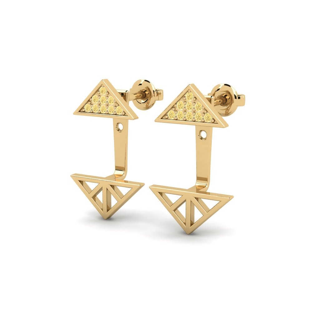 Yellow Diamond Women's Earring Prisciles
