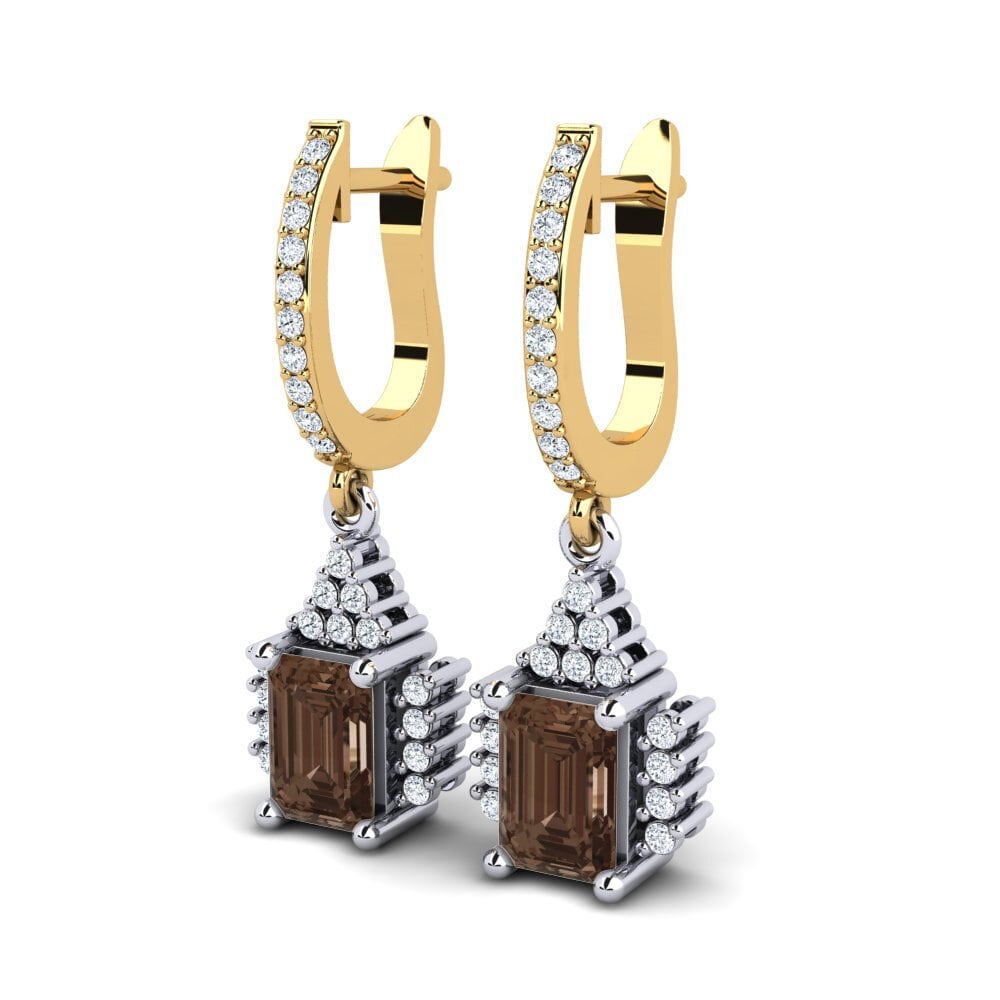 Smoky Quartz Women's Earring Prisha