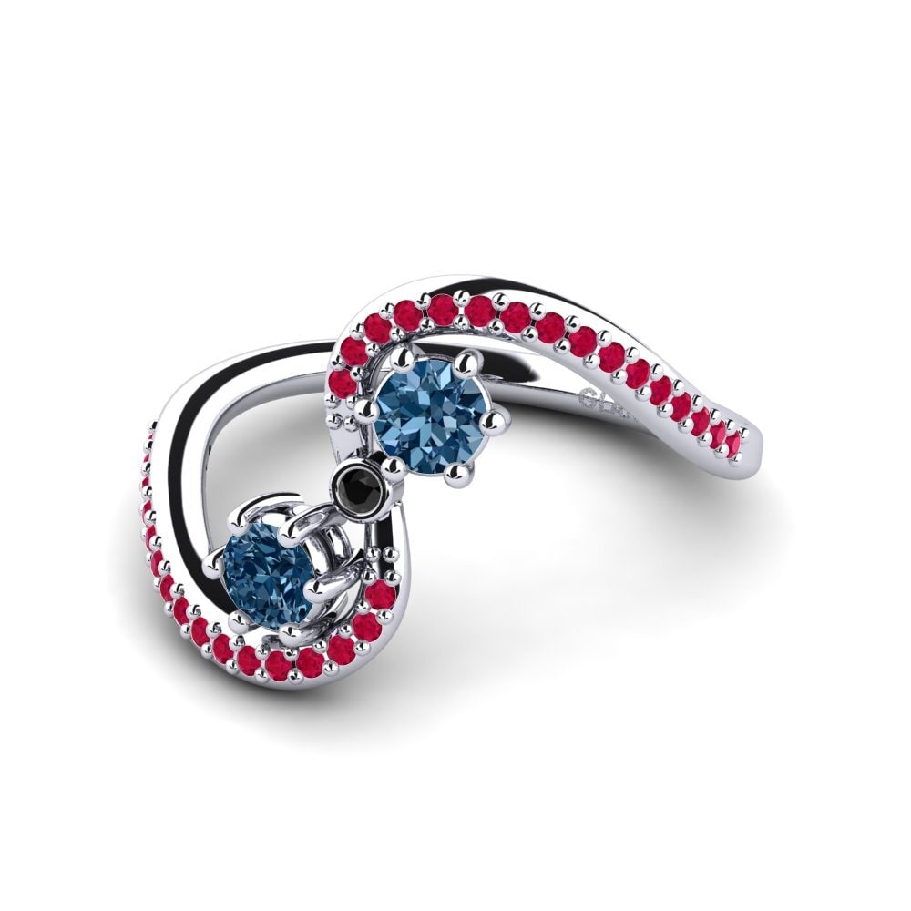 Blue Diamond Ring Priyota