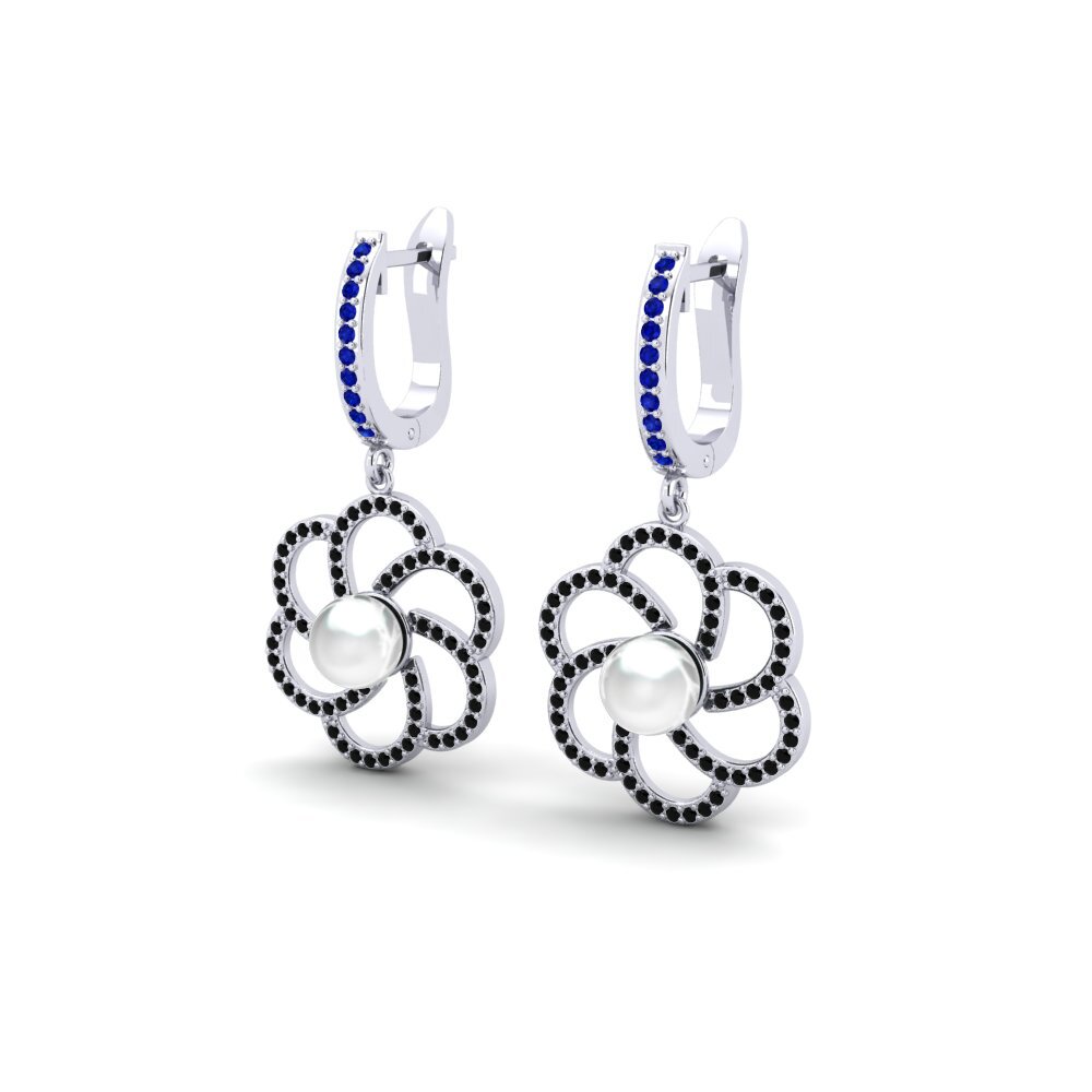 Sapphire Women's Earring Lienke Ø6 mm