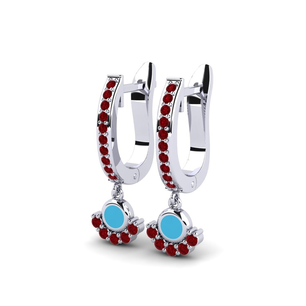 Red Zirconia Women's Earring Prodi
