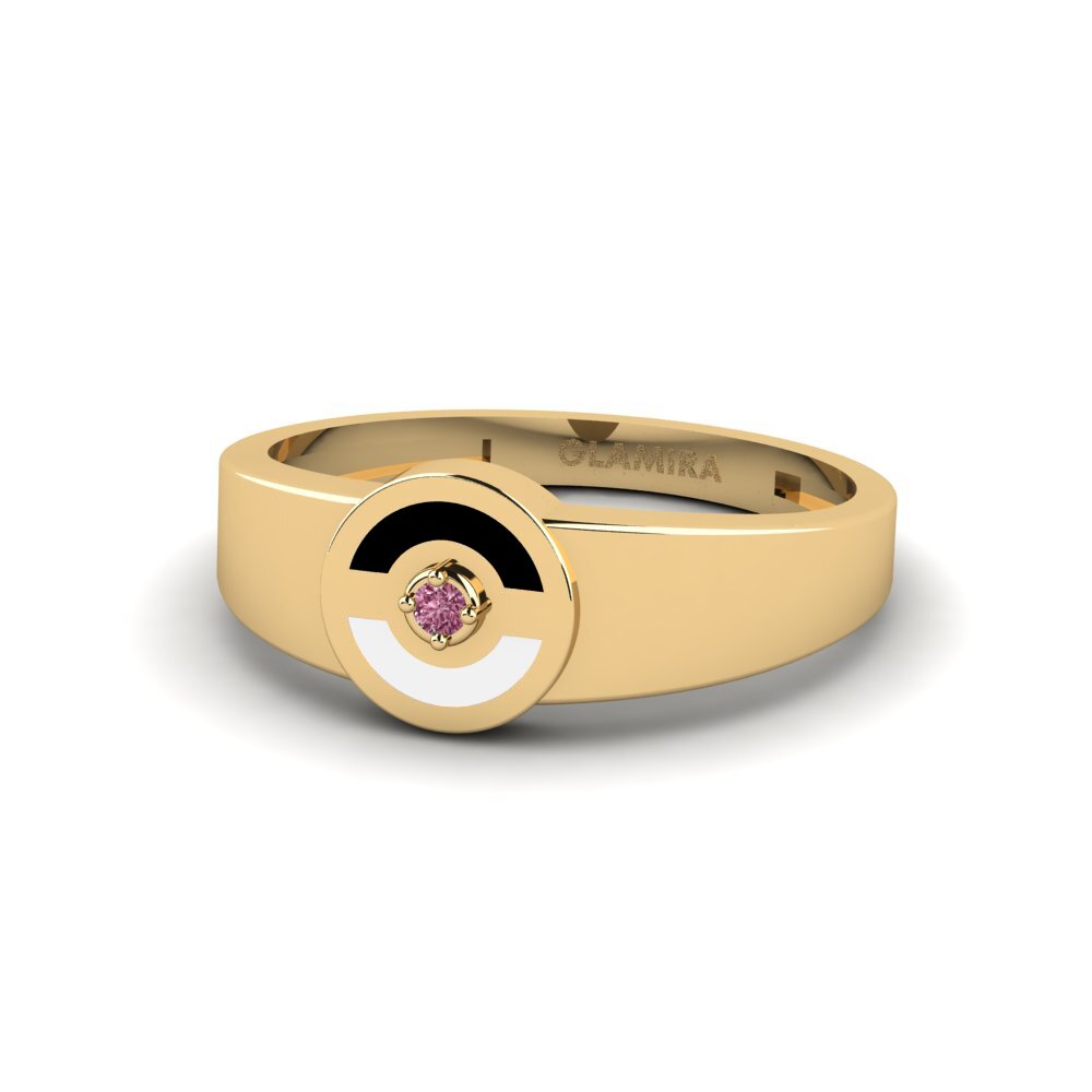 Rhodolit-Granat Pinker Ring Profonda