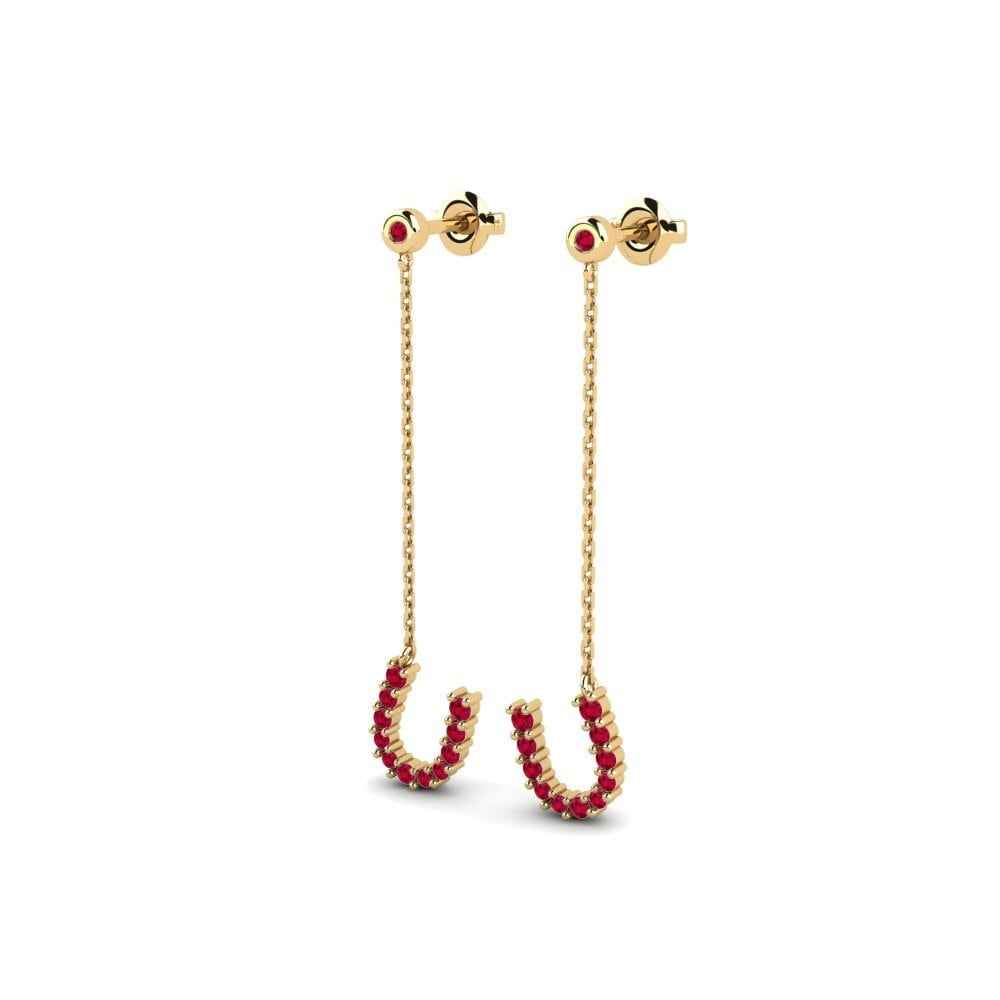 Ruby Women's Earring Promenliva