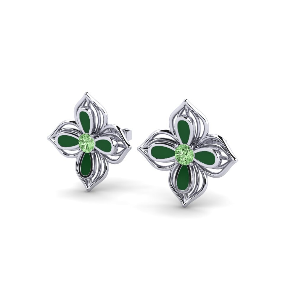 Diamante Verde Pendiente de mujer Prosantoni