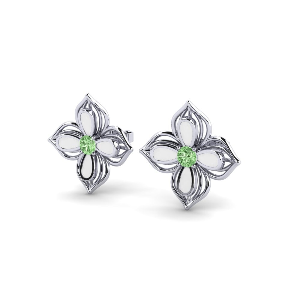 Diamante Verde Pendiente de mujer Prosantoni