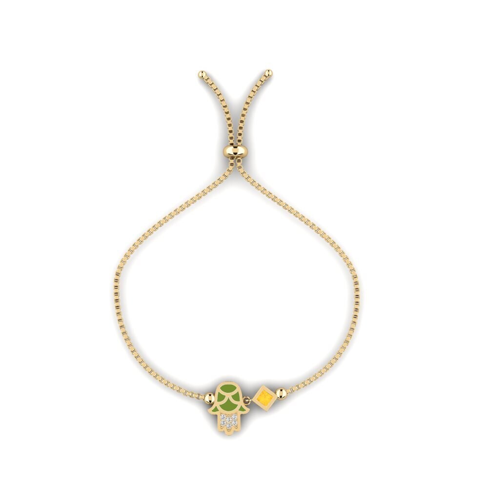 Citrino Pulsera de Mujer Protexer