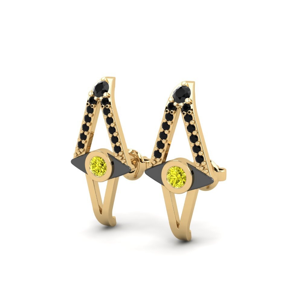 Yellow Diamond Women's Earring Protezione