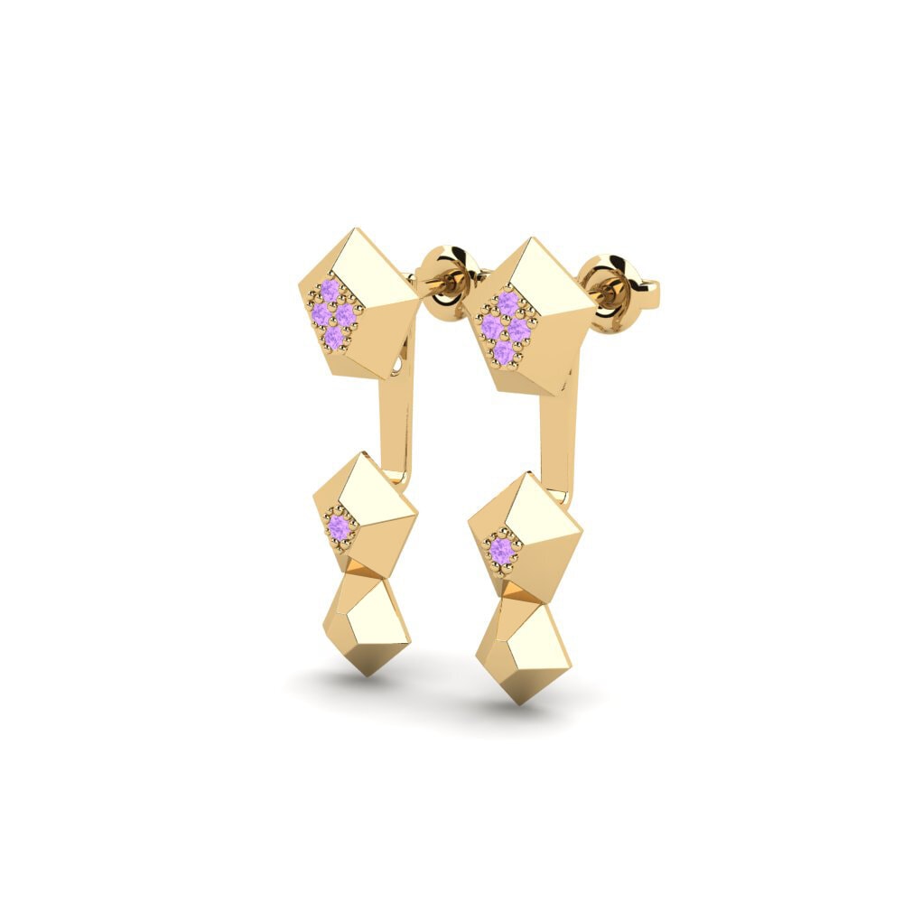 อเมทิสต์ Women's ต่างหู Proxima