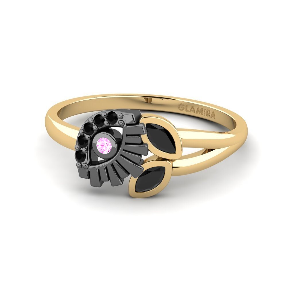 Rosa Saphir Ring Prozor