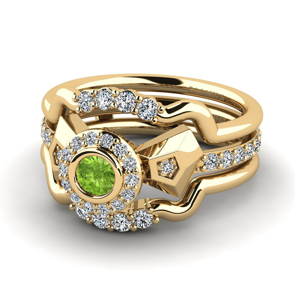 Peridot Ring Ptyl SET