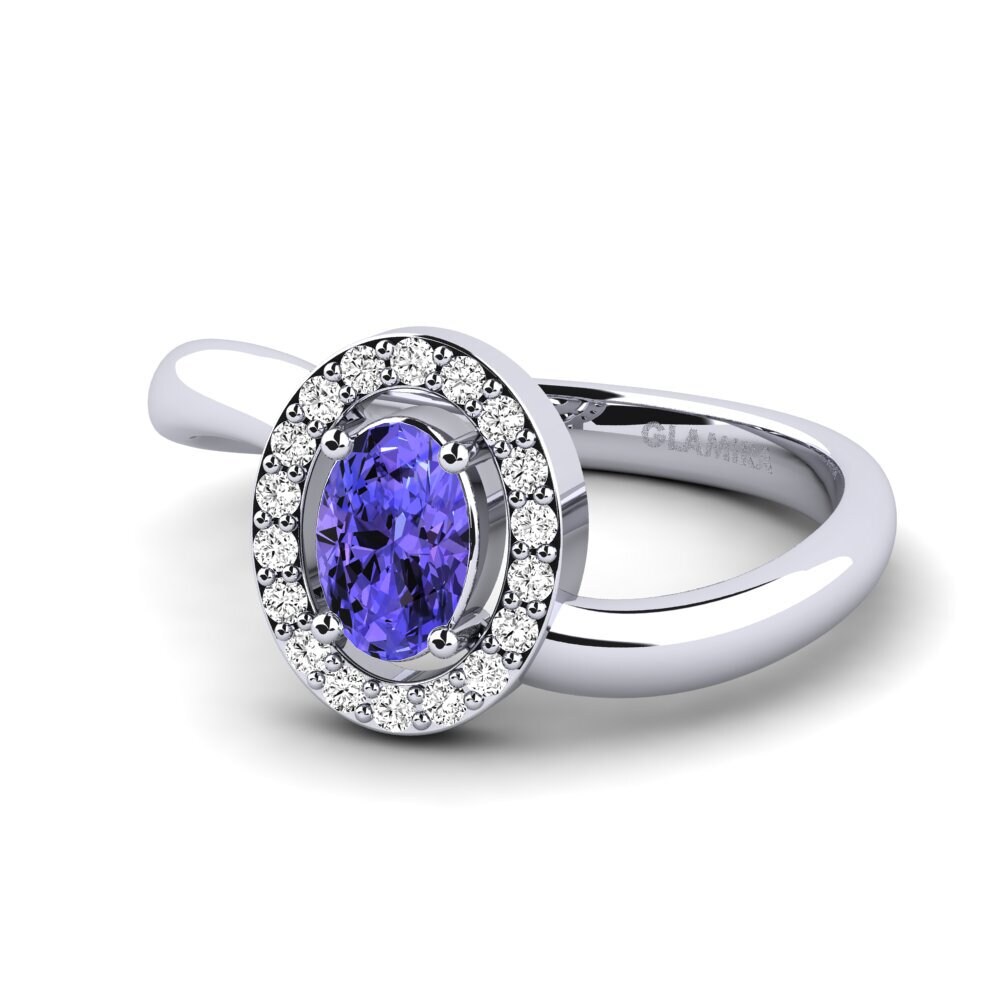 Tanzanita Anillo de Mujer Puccod