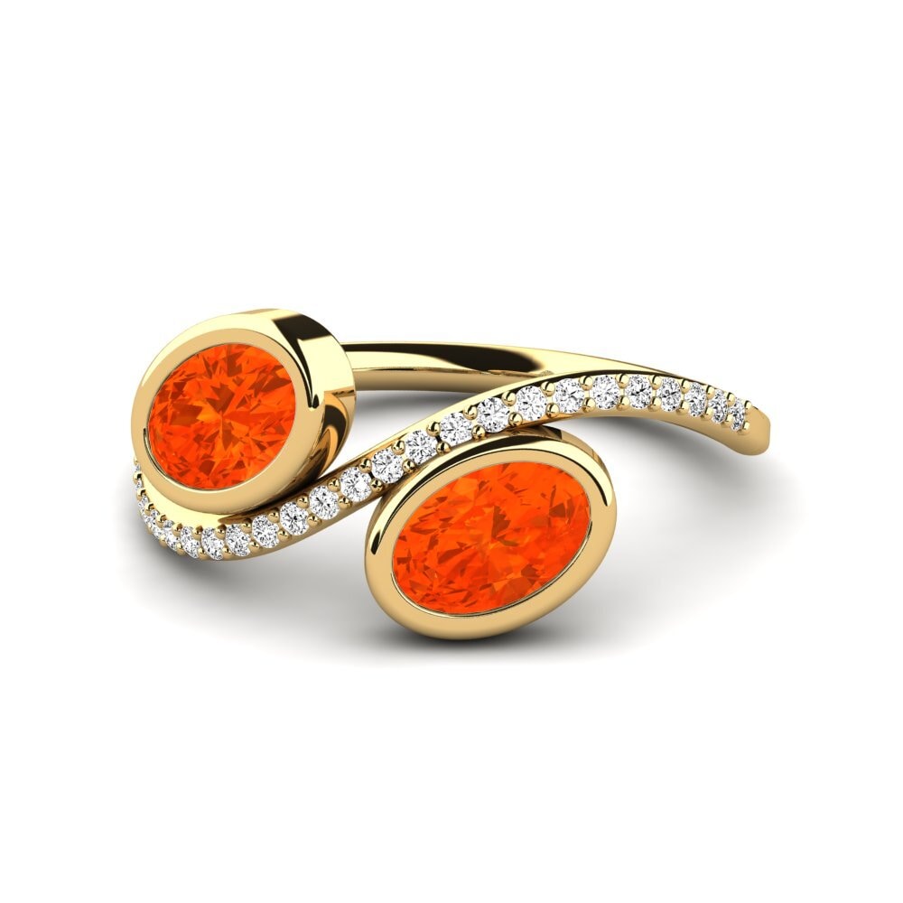 Fire-Opal Ring Purvaja
