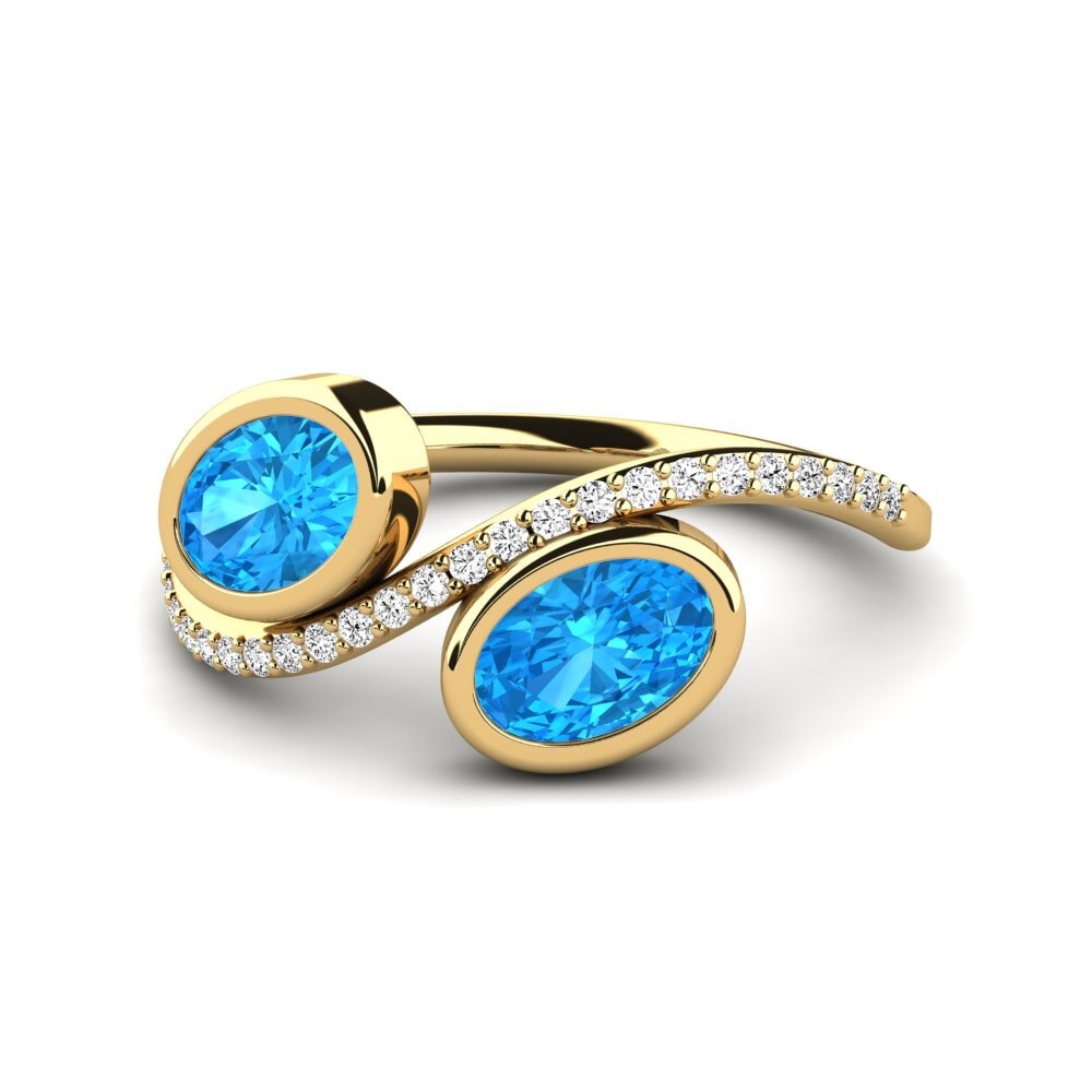 Blue Topaz Ring Purvaja