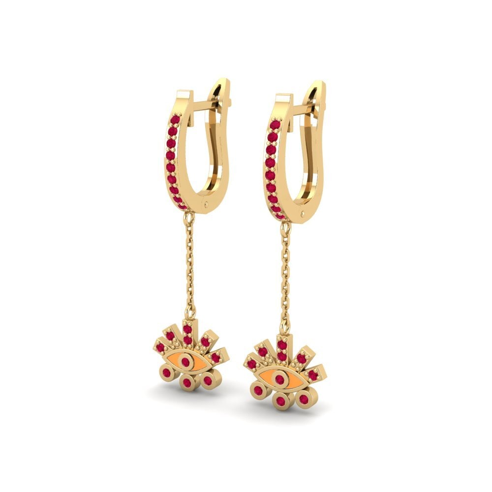 Ruby Women's Earring Pygela