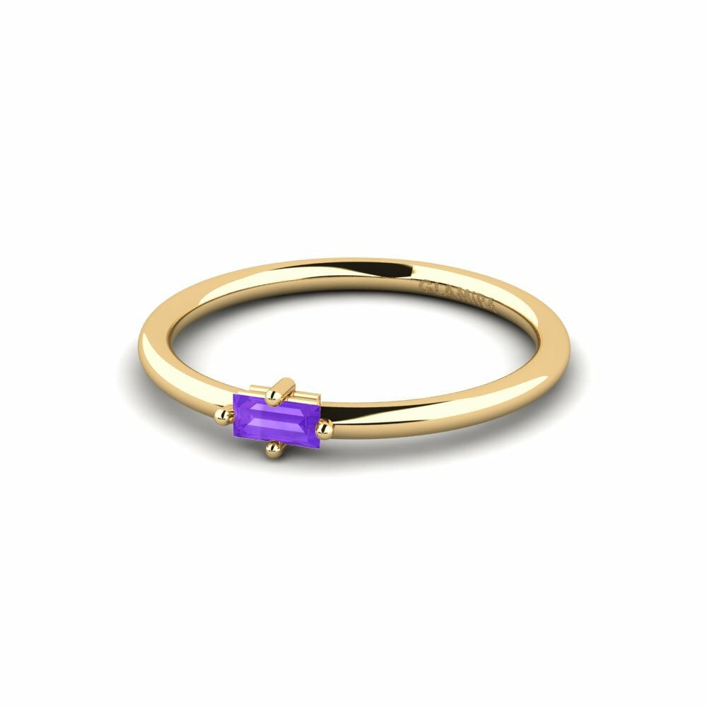 Améthyste Bague de fiançailles Pyrwe