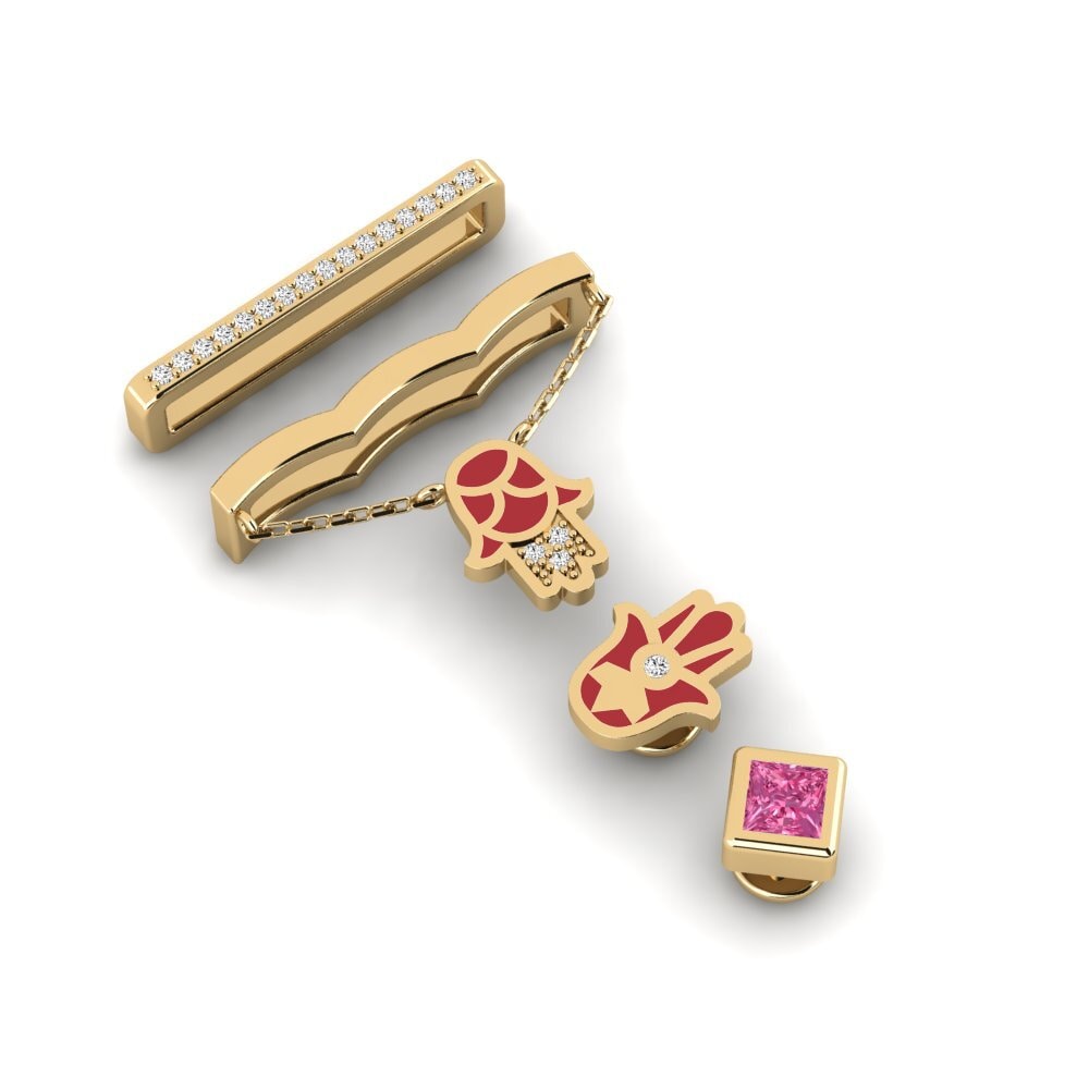 Turmalina rosa Accesorio para Apple Watch® Qarsoodiga - SET