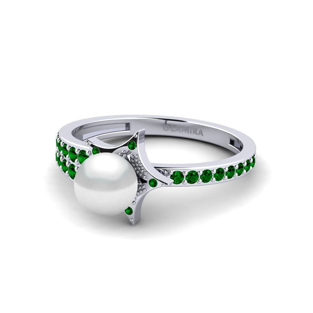 emerald-zirconia แหวน Quince