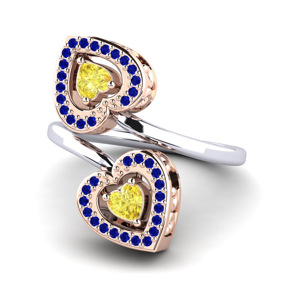Yellow Sapphire Ring Quinnita