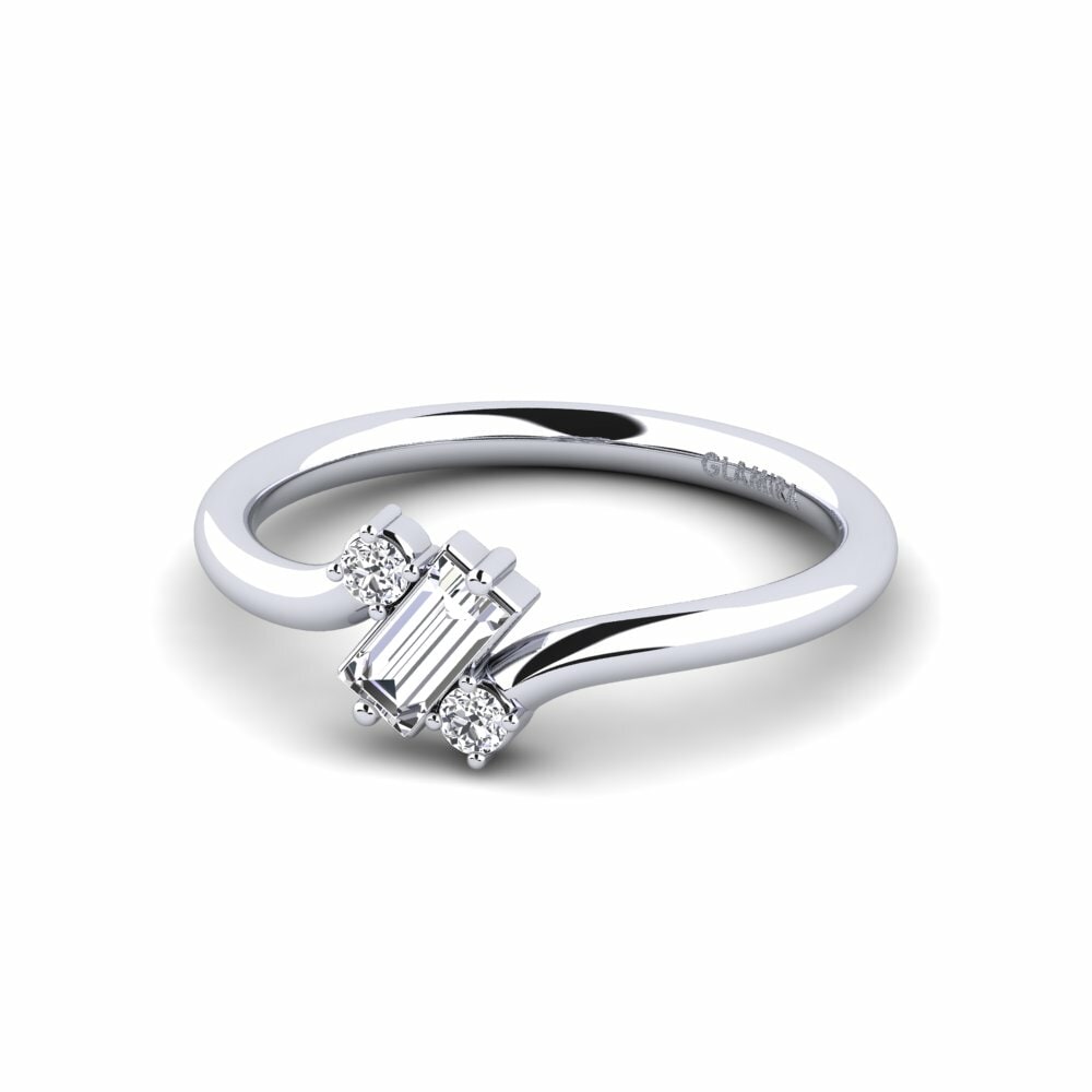 Side-Stone Engagement Ring Hema