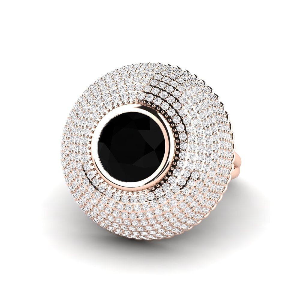 Black Sapphire Ring Patella