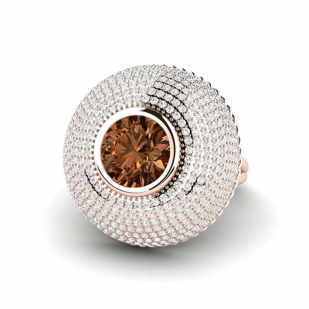 Brown Diamond Ring Patella