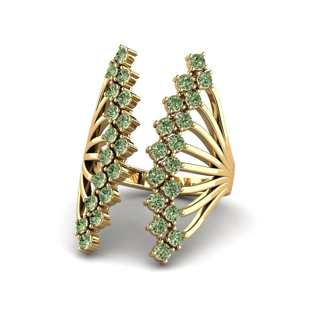 Green Diamond Ring Yohannes