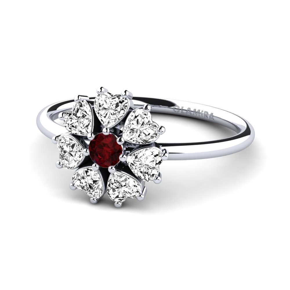 Granate Anillo Rabanne