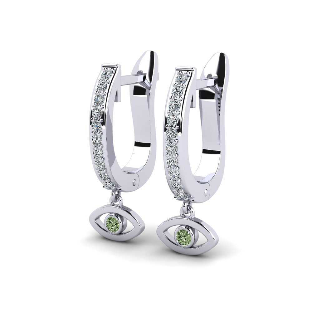 Green Diamond Women's Earring Raccogliere