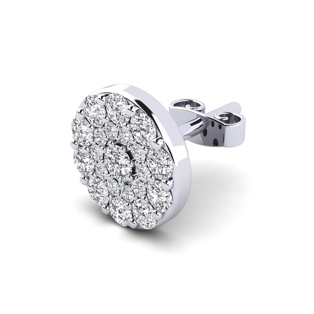 K b Herre reringe Radana I 0 04 Karat Rund Snit 585 Hvidguld Diamant 