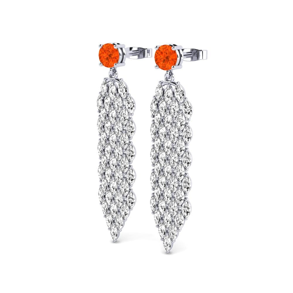 Fire-Opal Women's Earring Raemol