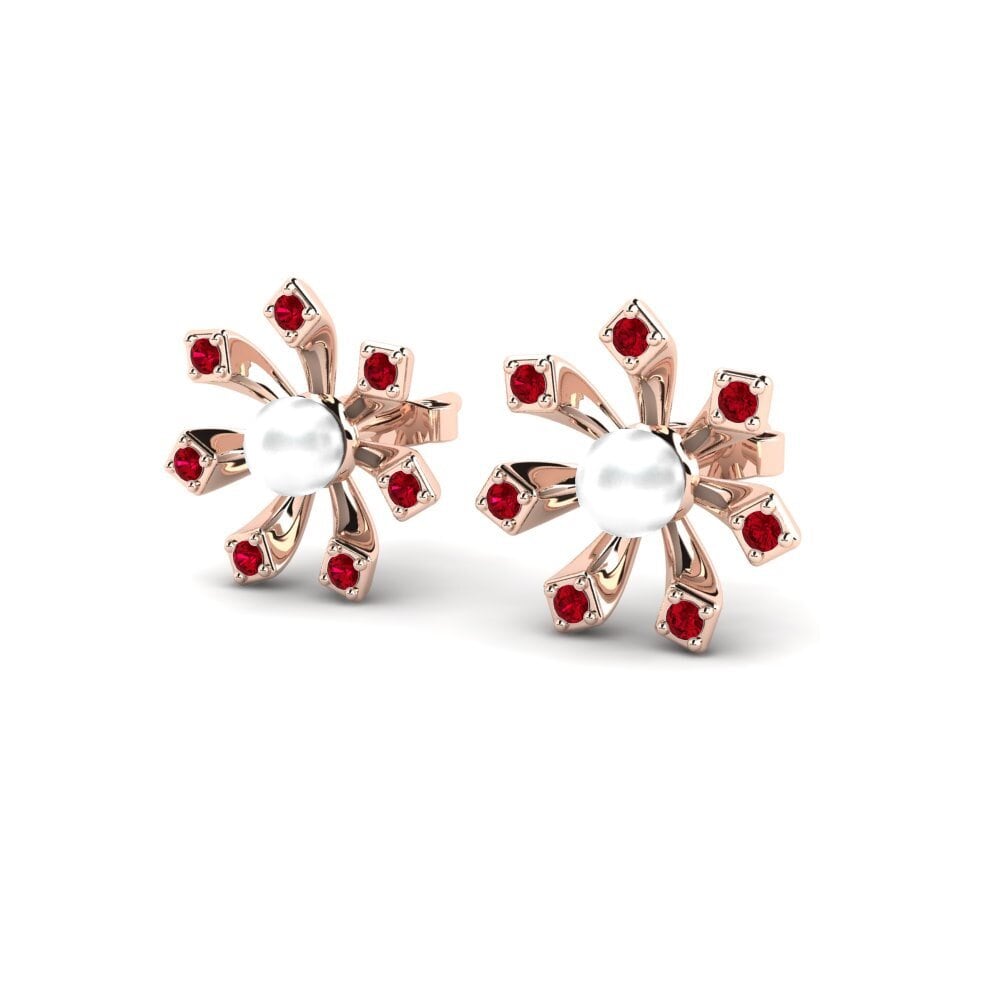 Red Zirconia Women's Earring Raigor
