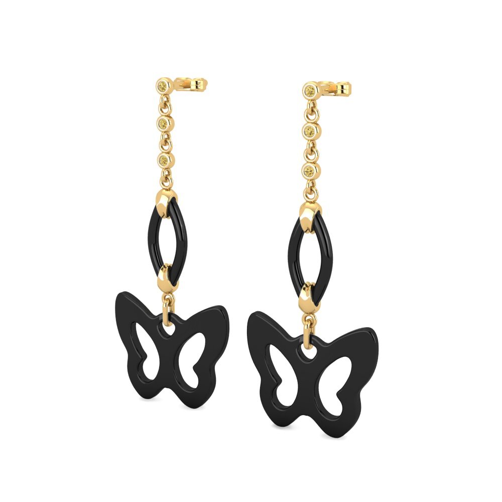 Yellow Diamond Women's Earring Rajani