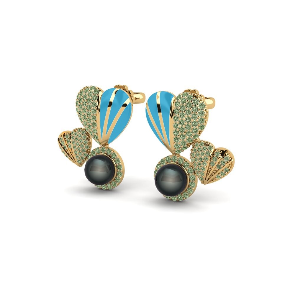 Green Diamond Women's Earring Rakish
