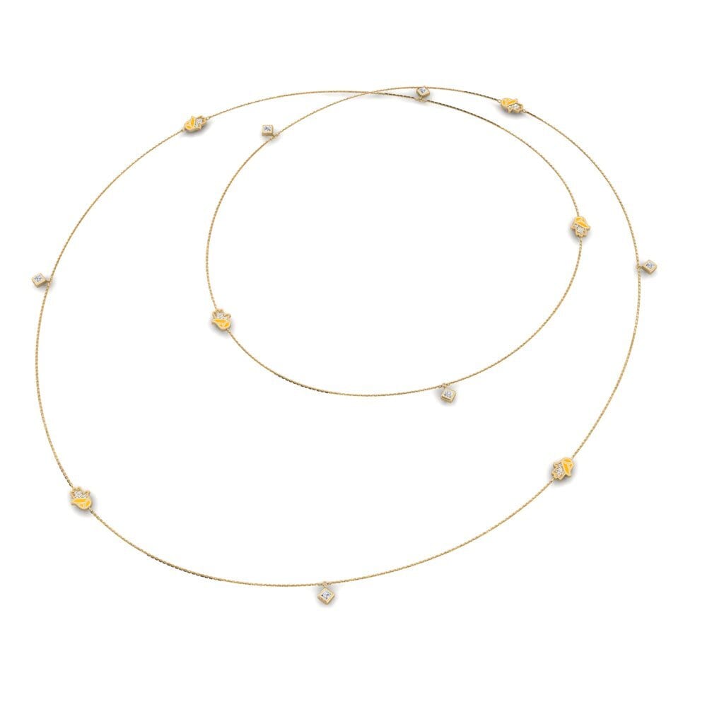 Moissanita Collar de Mujer Rakshak