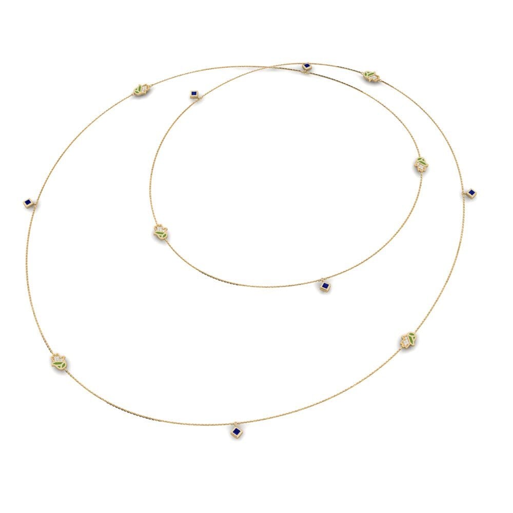 Zafiro Collar de Mujer Rakshak