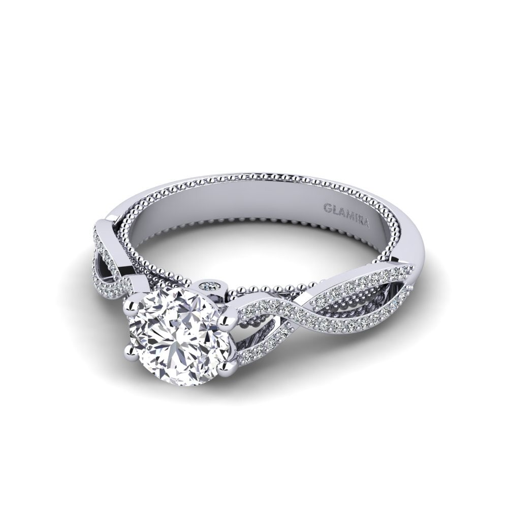 Diamante cultivado en laboratorio Anillo de compromiso Rassy