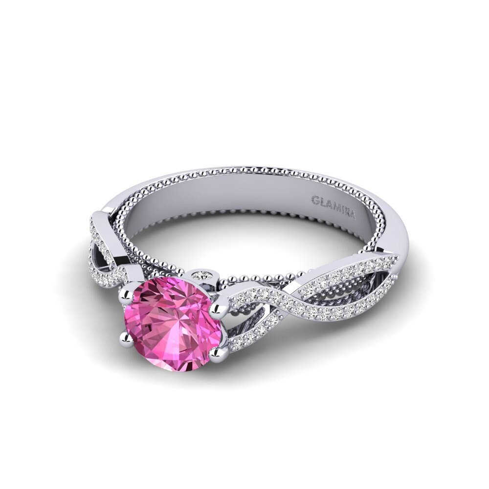 Topacio Rosa Anillo de compromiso Rassy