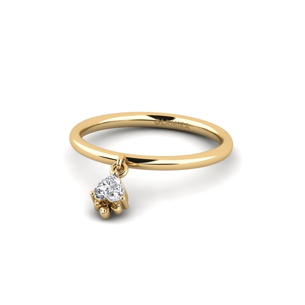 Corazón Diamante Anillo Ravicteder