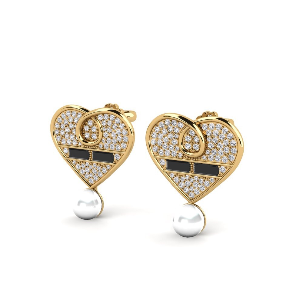 Black Onyx Women's Earring Ravnoteza