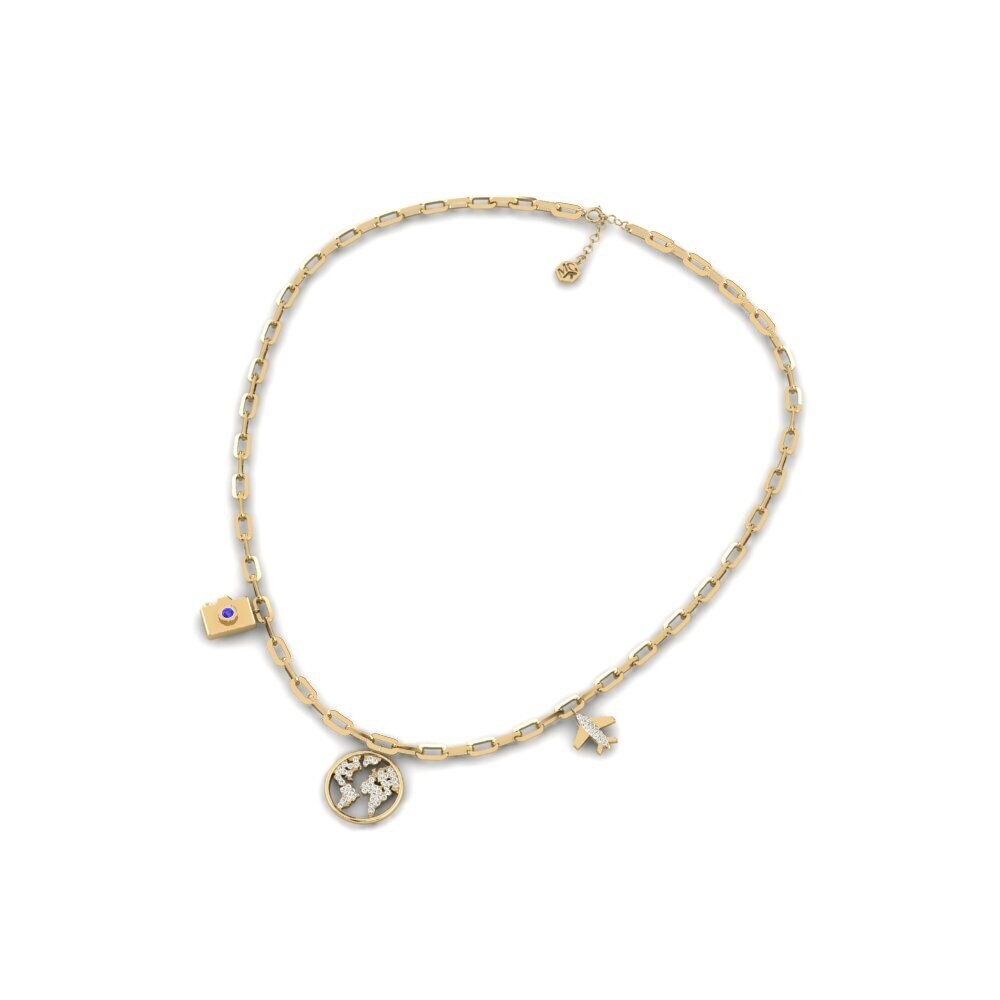 Tanzanita Collar de clip Ravoravo