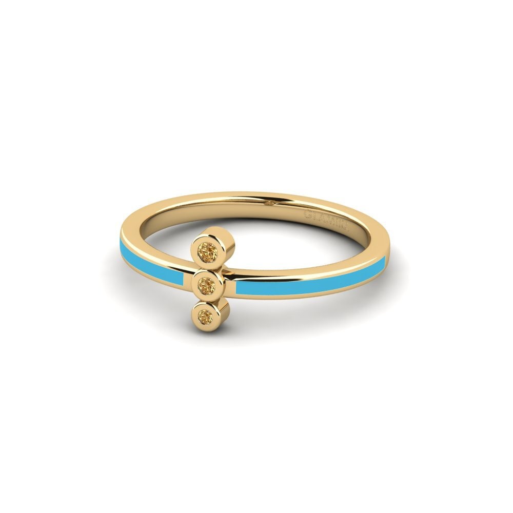 Brauner Diamant Ring Rayelf