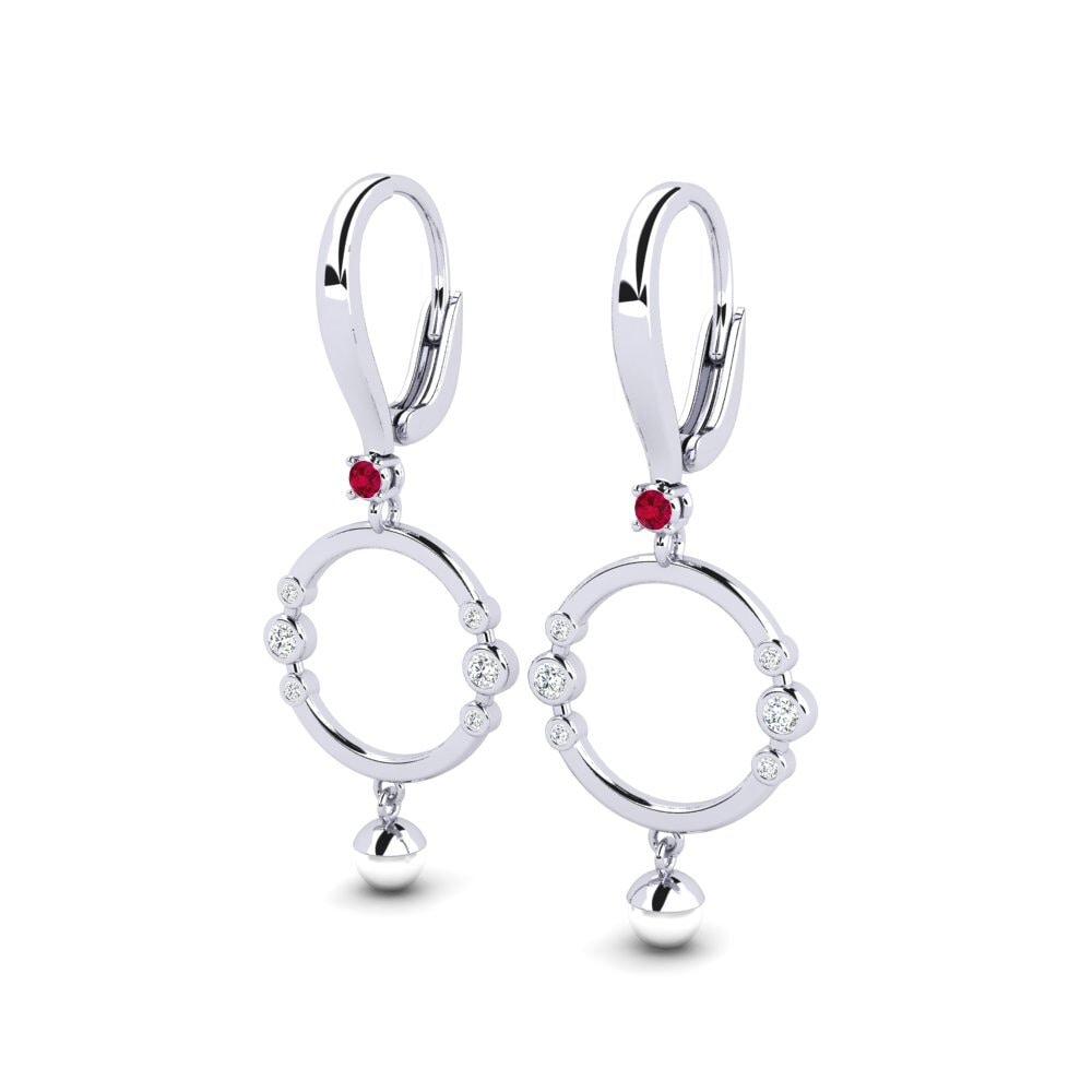 Ruby Women's Earring Realm