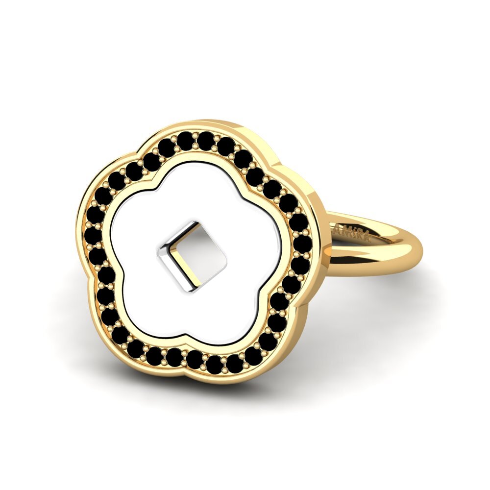 Schwarzer Onyx Ring Reardon