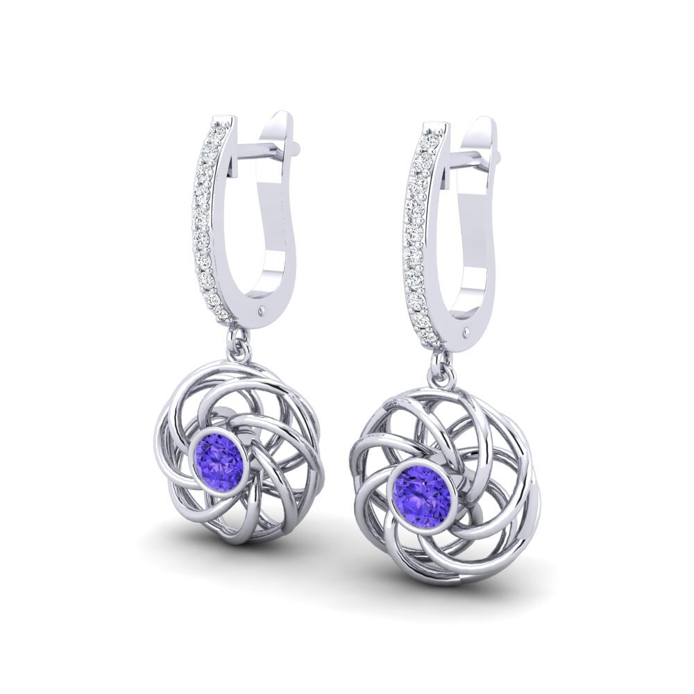 Tanzanite Women's Earring Reba
