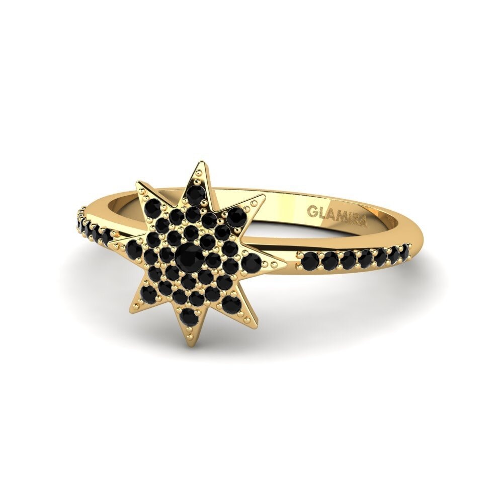 Schwarzer Diamant Ring Redamancy