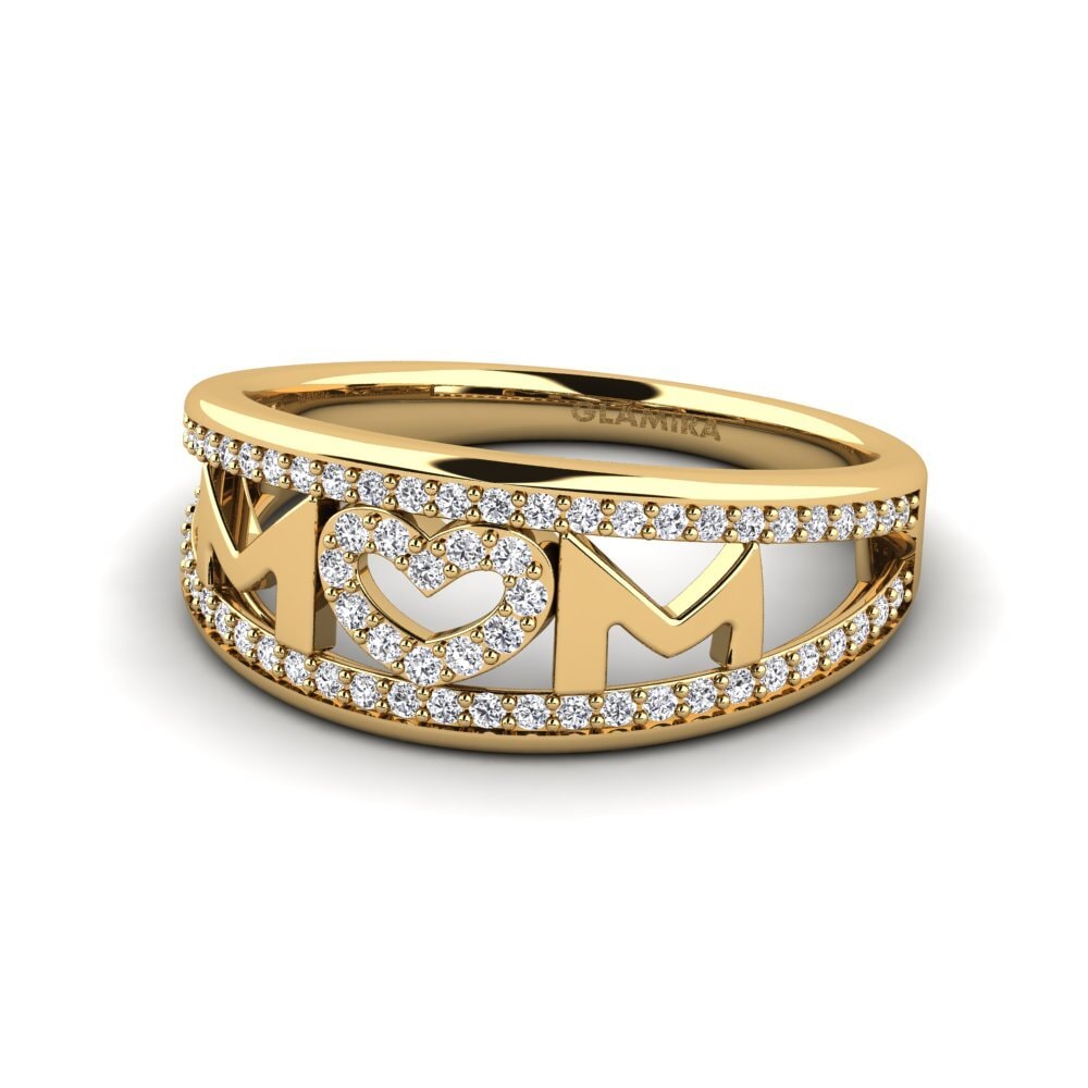 14ct Yellow Gold Lab Grown Diamond Ring Redfern