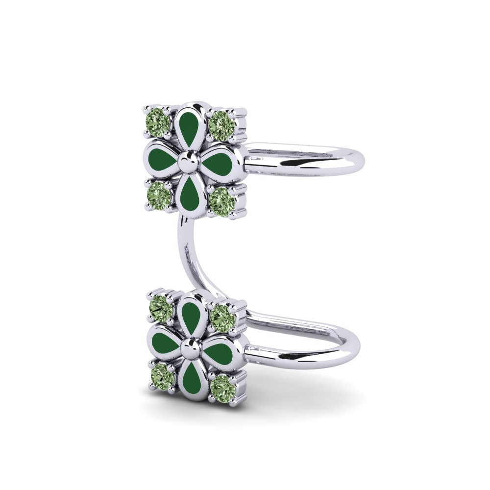 Diamante Verde Pendiente de mujer Refugia