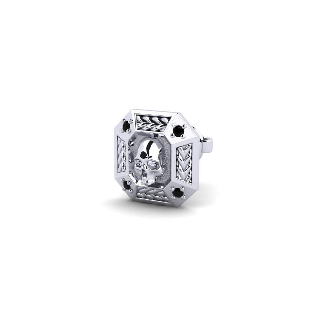 Black Onyx Men's Earring Regal
