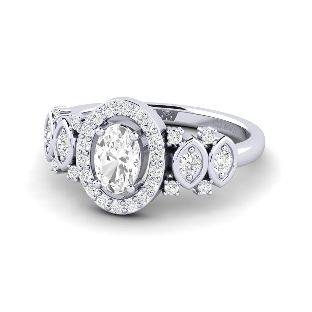 White sapphire Women's Ring Regange