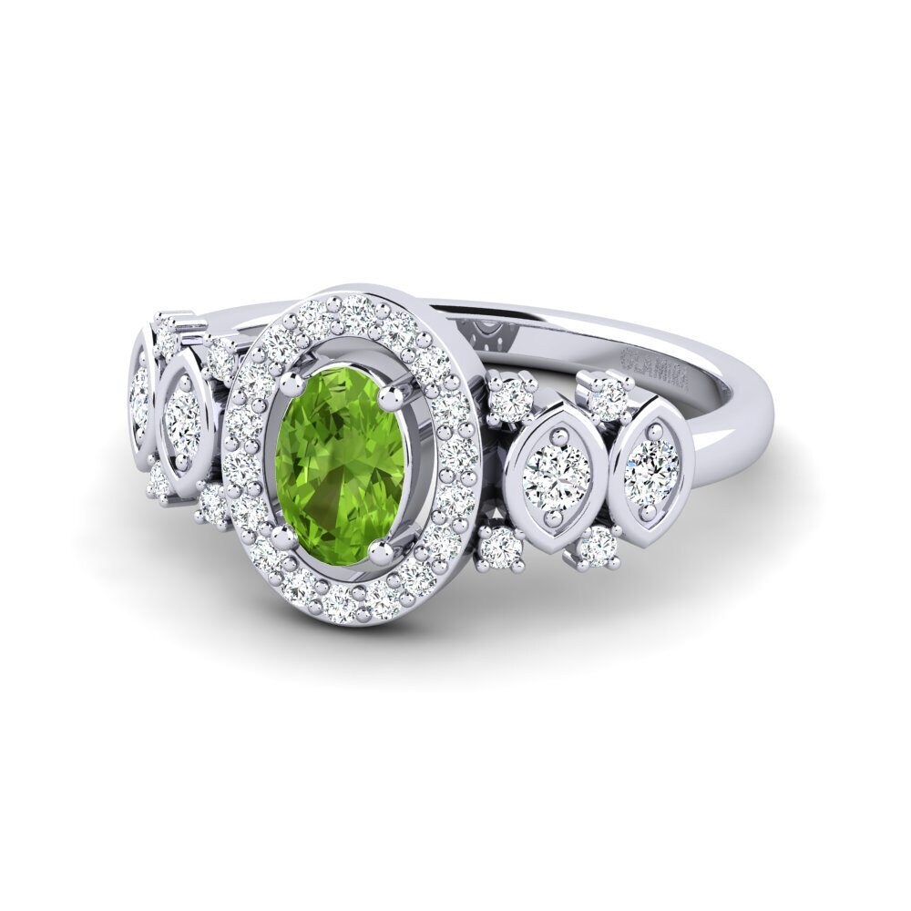 Peridot Women's Ring Regange